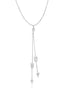 Diana Sterling Silver 18 inch Lariat Necklace with Two Arrows
