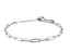 Sterling Silver Paperclip Chain Adjustable Bracelet (3.80 mm)